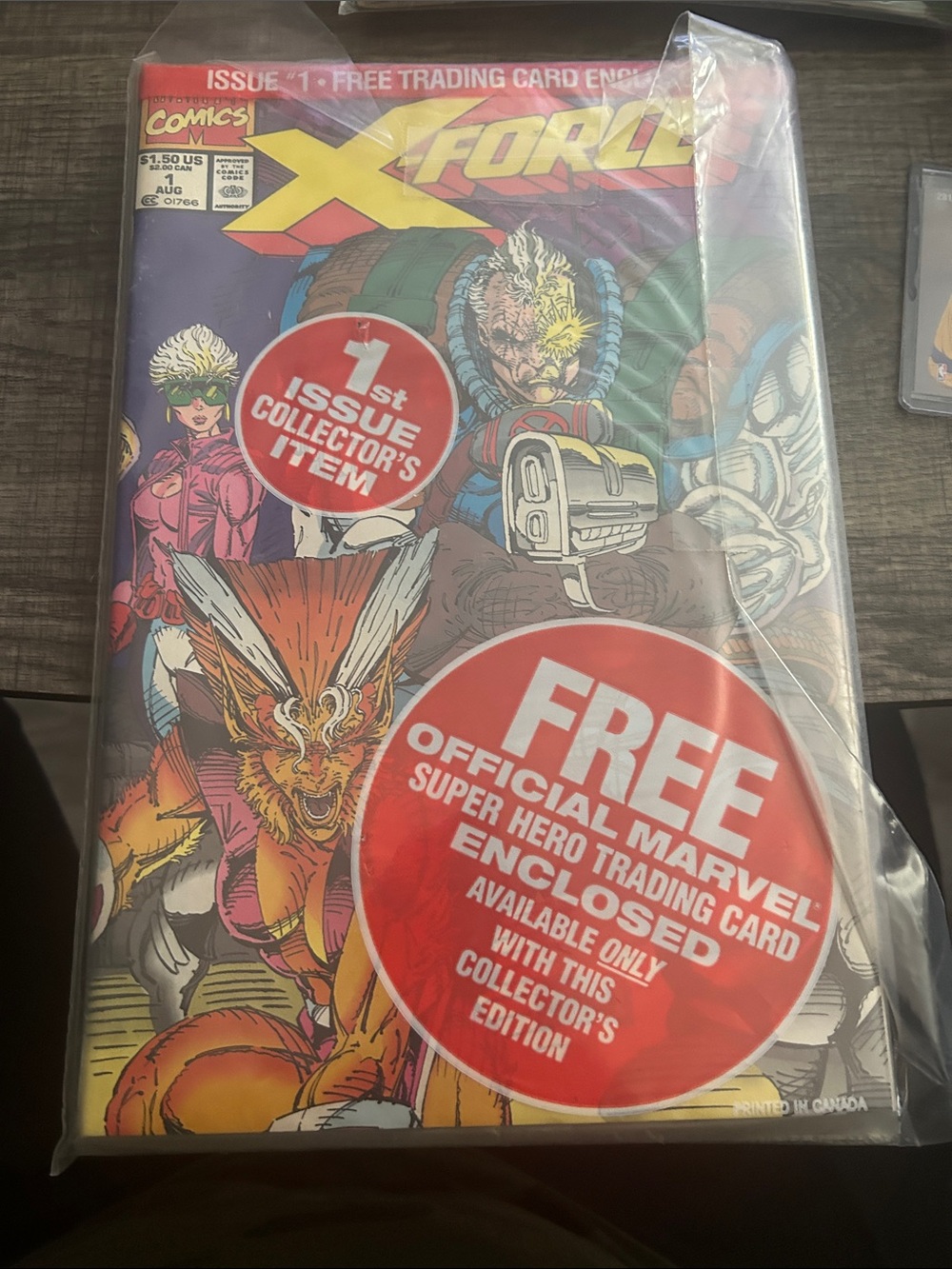 Marvel X-Force #1 Collector's Edition Comic - Red Accent